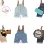 DENIM MAGIC OVERALL FOR BJD DOLL OB11 STODOLL AMYDOLL MEADOWDOLLS NUNU LATI WHITE SP PUKIPUKI NENDOROID DOLLS