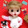 TEE SHIRT JAUNE & BLANC POUR POUPEE BJD OB11 STODOLL AMYDOLL LATI WHITE SP MEADOWDOLLS NUNU NENDOROID OBITSU DDF YMY DOLLS