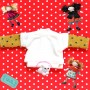 TEE SHIRT JAUNE & BLANC POUR POUPEE BJD OB11 STODOLL AMYDOLL LATI WHITE SP MEADOWDOLLS NUNU NENDOROID OBITSU DDF YMY DOLLS