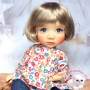 GINER BLOND BOB CUT DOLL WIG 10.11" BJD MEADOWDOLLS MAE ZWERGNASE BLYTHE CUSTOM DOLLS