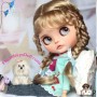 PERRUQUE POUPÉE DOLL WIG MARYSE GINGEMBRE 9.10" POUPÉE BJD MEADOWDOLLS MAE ADRYN ZWERGNASE BLYTHE CUSTOM DOLLS
