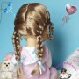 DOLL WIG MARYSE GINGER BLOND 9.10" BJD MEADOWDOLLS MAE MASCHA ADRYN ZWERGNASE BLYTHE CUSTOM DOLLS