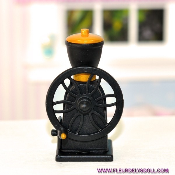 ANCIEN MOULIN A Café Vintage fer vert et bois EUR 10,00 - FR