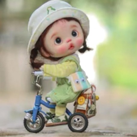 Doll on a Bicycle Pink | Toys  Dolls, houses, buggys  Lalki Barbie