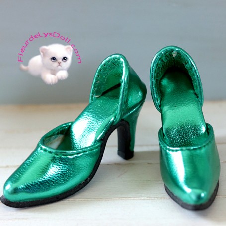 BEAUTIFUL METALIC PARTY DOLL SHOES FOR SYBARITE TONNER KINGDOM 16" DOLLS