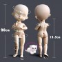 PREORDER : LOVELY PIPA DOLL 20 CM FULLY ARTICULATED + OUTFITS IN BOX HOLALA DOLL SIZE