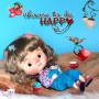 PERRUQUE POUPÉE DOLL WIG CURLY CARAMEL BJD QBABY MEADOWDOLLS MAE ADRYN ZWERGNASE BLYTHE CUSTOM DOLLS