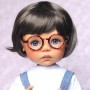 DOLL TURTLE BROWN ROUND VINTAGE GLASSES FOR QBABY DOLLS by RODGER DOLL SIMILAR HEAD SIZE BLYTHE MEADOWDOLLS ...