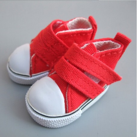 CHAUSSURES BASKETS 5 X 2.8 CM POUR POUPEE BJD MEADOWDOLLS DUMPLING AMYDOLL (30 CM) YOSD LITTLE DARLING DOLLS