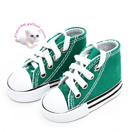 DOLL SNEAKERS SHOES 5 X 2.8 CM FOR BJD MEADOWDOLLS DUMPLING AMYDOLL (30 CM) YOSD LITTLE DARLING DOLLS