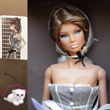 BEAUTIFUL FASHION ROYALTY DOLL NATALIA FATALE QUEEN OF THE HIVES 2006 POMPADOUR NEW NRFB INTEGRITY TOYS JASON WU