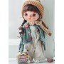 LOVELY PEONY DOLL 20 CM FULLY ARTICULATED + OUTFITS IN BOX HOLALA DOLL SIZE