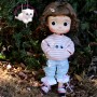 KAWAII LARGE POCKET SWEATER WITH MOBILE EYES FOR BJD YOSD AMYDOLL (30 CM) DOLLS