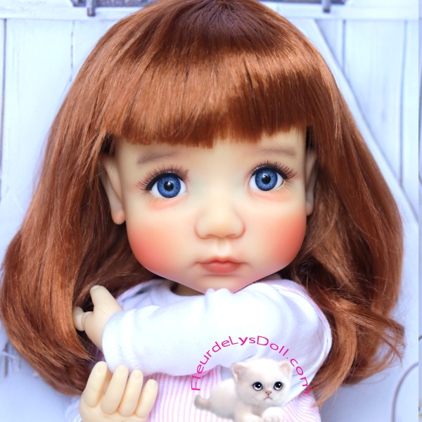 Perruque D'origine BJD Volks Unoss Seina - Très Bon état