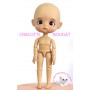 IN STOCK : STODOLL BABY DOLL TAN EGGY CRAQUOTTE 13 CM SAME SIZE THAN OB11 NUNU SPROUT AMYDOLL NENDOROID OBITSU SMALL DOLLS ...