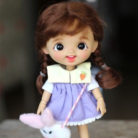 POUPEE STODOLL DOLL BEBE LAUGH TAN NOISETTE ORIGINAL EXCLUSIVE DOLL OB11 CORPS YMY OU DDF TAILLE OB11 & AMYDOLL