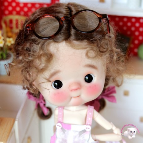 LEOPARD DOLL GLASSES MINIATURE FOR DOLLS QBABY BLYTHE MEADOWDOLL