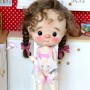HAND MADE KAWAII DUNGAREES OR SWIMSUIT FOR BLYTHE OBITSU 22 QBABY BJD DOLLS BODY 18 CM