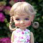 MOHAIR LISON GINGER 7/8" DOLL WIG FOR BJD DOLL DIANNA EFFNER LITTLE DARLING NIKKI BRITT DOLLS DOLLFIE MSD KAYE WIGGS