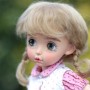 MOHAIR LISON GINGER 7/8" DOLL WIG FOR BJD DOLL DIANNA EFFNER LITTLE DARLING NIKKI BRITT DOLLS DOLLFIE MSD KAYE WIGGS
