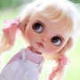 PERRUQUE DOLL WIG PUR MOHAIR POUPÉE BJD DOLLS BLYTHE MEADOWDOLLS MAE ADRYN ZWERGNASE DOLL