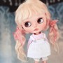 PERRUQUE DOLL WIG PUR MOHAIR POUPÉE BJD DOLLS BLYTHE MEADOWDOLLS MAE ADRYN ZWERGNASE DOLL