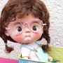 PERRUQUE DOLL WIG PUR MOHAIR CHOUPETTA BROWN 10-11 POUR POUPÉE BJD QBABY BLYTHE MEADOWDOLLS MAE ADRYN