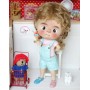 PERRUQUE DOLL WIG CHOUPETTA SOFT MOHAIR GINGEMBRE 10-11 POUPÉE BJD QBABY BLYTHE MEADOWDOLLS MAE ADRYN ZWERGNASE