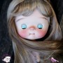 PERRUQUE DOLL WIG RAINBOW SUMMER DUO BLOND 10.11 POUPEE BJD QBABY ROGERDOLL MEADOWDOLLS MAE ADRYN ZWERGNASE BLYTHE CUSTOM DOLLS