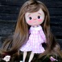 PERRUQUE DOLL WIG RAINBOW SUMMER DUO BLOND 10.11 POUPEE BJD QBABY ROGERDOLL MEADOWDOLLS MAE ADRYN ZWERGNASE BLYTHE CUSTOM DOLLS