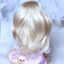 PERRUQUE DOLL WIG BISCOTTE BLOND 9.10" POUPÉE BJD QBABY RODGERDOLL MEADOWDOLLS MAE ZWERGNASE BLYTHE CUSTOM DOLLS