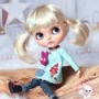 PERRUQUE DOLL WIG BISCOTTE BLOND 9.10" POUPÉE BJD QBABY RODGERDOLL MEADOWDOLLS MAE ZWERGNASE BLYTHE CUSTOM DOLLS