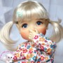 PERRUQUE DOLL WIG BISCOTTE BLOND 9.10" POUPÉE BJD QBABY RODGERDOLL MEADOWDOLLS MAE ZWERGNASE BLYTHE CUSTOM DOLLS