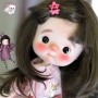 PERRUQUE DOLL WIG BISCOTTE BLOND 9.10" POUPÉE BJD QBABY RODGERDOLL MEADOWDOLLS MAE ZWERGNASE BLYTHE CUSTOM DOLLS