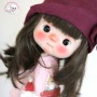 PERRUQUE DOLL WIG BISCOTTE BLOND 9.10" POUPÉE BJD QBABY RODGERDOLL MEADOWDOLLS MAE ZWERGNASE BLYTHE CUSTOM DOLLS