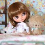 PERRUQUE DOLL WIG BOB CARAMEL 10/11" POUPÉE BJD MEADOWDOLLS MAE ADRYN BLYTHE CUSTOM DOLLS