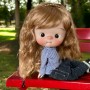 PERRUQUE DOLL WIG ALIZEE MIEL 7/8" POUPÉE BJD DIANNA EFFNER LITTLE DARLING NIKKI BRITT DOLLS DOLLFIE MSD KAYE WIGGS...