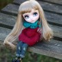 PERRUQUE WIG RAINBOW BLOND FONCE 8/9 POUPÉE BJD PULLIP MEADOWS DOLL KAYE WIGGS WICHTEL