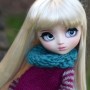 PERRUQUE POUPÉE DOLL WIG RAINBOW BLONDE 8/9 BJD MEADOWDOLLS DUMPLING PULLIP KAYE WIGGS WICHTEL MUI CHAN MIDDIE BLYTHE
