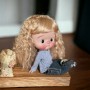 PERRUQUE DOLL WIG ALIZEE BLOND 6/7" POUPÉE BJD YOSD MUDOLL DOTORIES MEADOWDOLLS CHIBBIS IPLEHOUSE LITTLE FEE UNOA PATSY ...