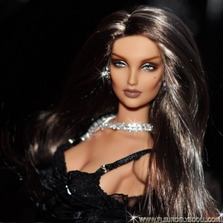 PERRUQUE DOLL WIG PRETTY GIRL BROWN BLOND MONIQUE 8/9 BJD PULLIP MY MEADOWS KAYE WIGGS WICHTEL SD DZ AOD DOD LUTS 1/3 BJD DOLFIE