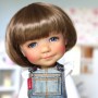 PERRUQUE DOLL WIG BOB CARAMEL 8/9 POUPÉE BJD MEADOWDOLLS PULLIP KAYE WIGGS WICHTEL SD LUTS MUI CHAN MIDDIE BLYTHE