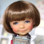 PERRUQUE DOLL WIG BOB CARAMEL 8/9 POUPÉE BJD MEADOWDOLLS PULLIP KAYE WIGGS WICHTEL SD LUTS MUI CHAN MIDDIE BLYTHE