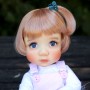 PERRUQUE DOLL WIG BOB BLOND PECHE 8/9 POUPÉE BJD MEADOWDOLLS PULLIP KAYE WIGGS WICHTEL SD LUTS MUI CHAN MIDDIE BLYTHE