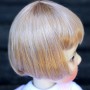PERRUQUE DOLL WIG BOB BLOND DUO 8/9 POUPÉE BJD MEADOWDOLLS PULLIP KAYE WIGGS WICHTEL SD LUTS MUI CHAN MIDDIE BLYTHE