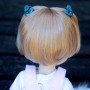 PERRUQUE DOLL WIG BOB BLOND DUO 8/9 POUPÉE BJD MEADOWDOLLS PULLIP KAYE WIGGS WICHTEL SD LUTS MUI CHAN MIDDIE BLYTHE