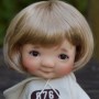 PERRUQUE WIG BOB MIXTE GINGER 8/9 POUPÉE BJD DOLL MEADOWDOLLS PULLIP KAYE WIGGS WICHTEL MUI CHAN MIDDIE BLYTHE
