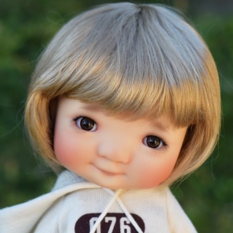 PERRUQUE WIG BOB MIXTE GINGER 8/9 POUPÉE BJD DOLL MEADOWDOLLS PULLIP KAYE WIGGS WICHTEL MUI CHAN MIDDIE BLYTHE