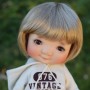 PERRUQUE WIG BOB MIXTE GINGER 8/9 POUPÉE BJD DOLL MEADOWDOLLS PULLIP KAYE WIGGS WICHTEL MUI CHAN MIDDIE BLYTHE
