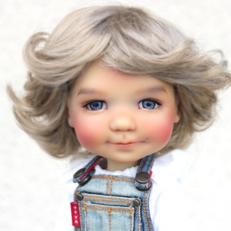 PERRUQUE DOLL WIG FOXY GINGER 8/9 BOY & GIRL POUPÉE BJD MEADOWDOLLS PULLIP KAYE WIGGS WICHTEL SD LUTS MUI CHAN MIDDIE BLYTHE